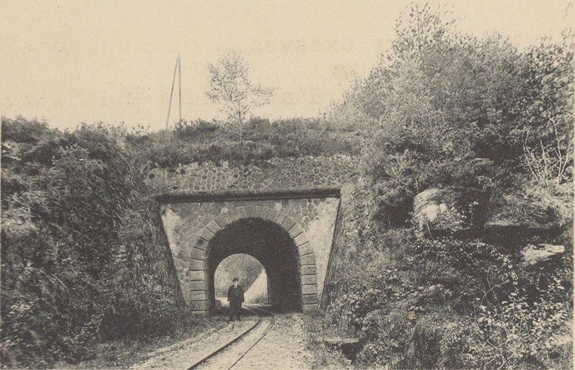 Vue historique de Chantraine et de sa ligne ferroviaire