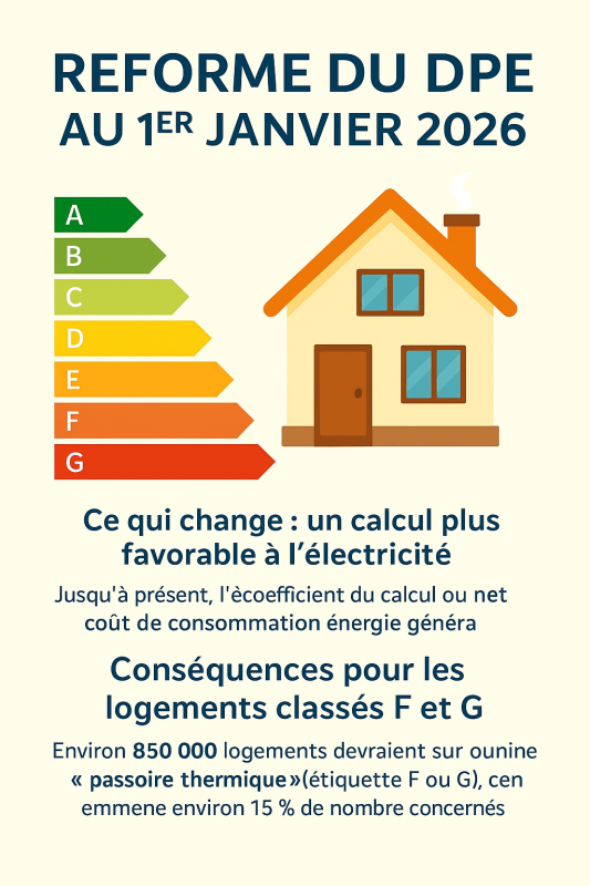 Réforme DPE 2026