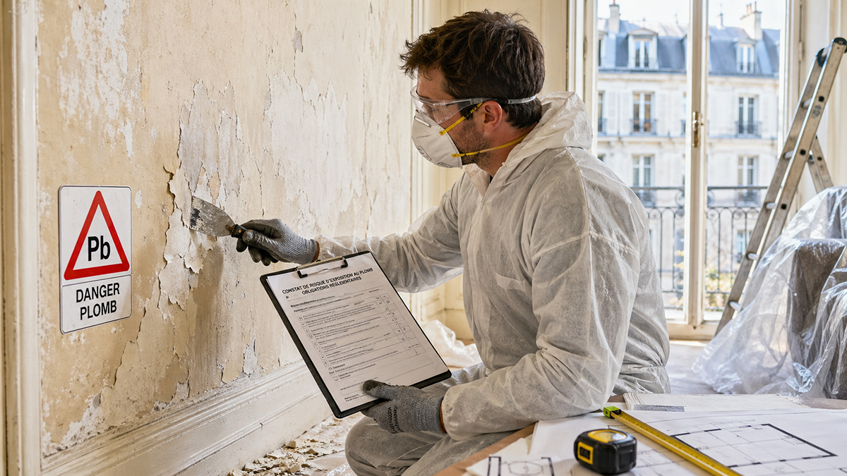 Plomb dans les peintures