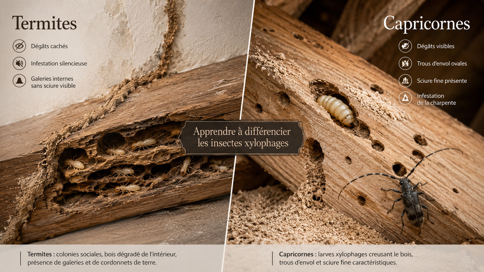Termites vs Capricornes