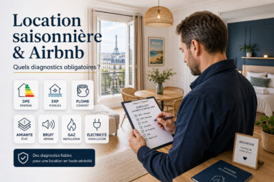 Location saisonnière et Airbnb : quels diagnostics obligatoires