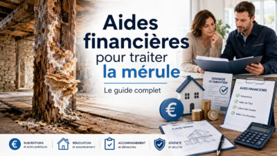 Aides financières pour traiter la mérule : le guide complet
