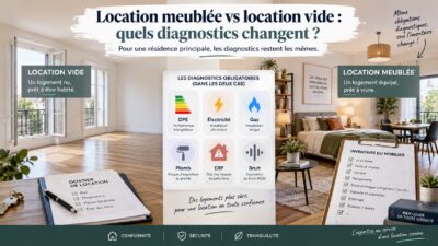 Location meublée vs location vide : quels diagnostics changent